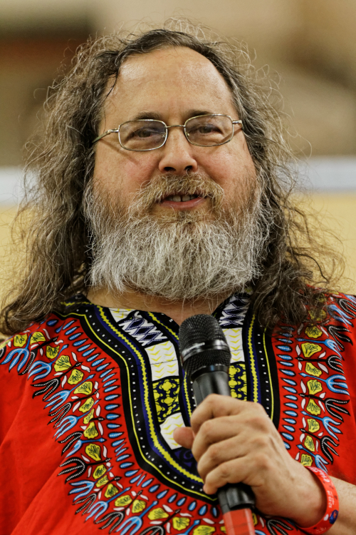 Image of Richard Stallman, founder of the GNU project